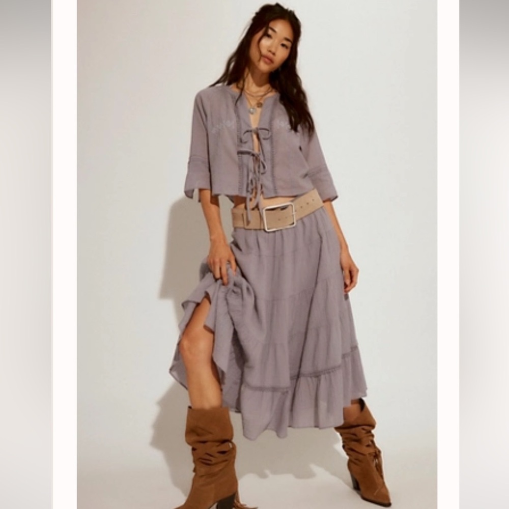 BNWT Free People bright side midi set L